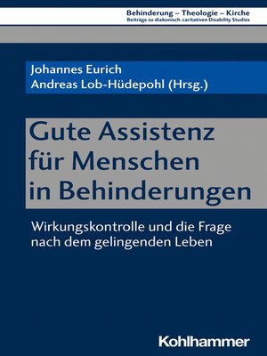 cover image of Gute Assistenz für Menschen in Behinderungen